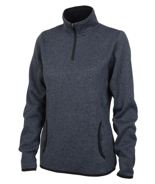 charles river heathered fleece pullover