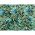 thumbnail image 6 of oneOone Rayon Light Green Fabric Florals Diy Clothing Quilting Fabric Print Fabric By Yard 56 Inch Wide, 6 of 6