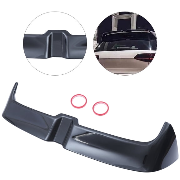 Glossy Black Rear Tail Trunk Spoiler Lip Wing For 2015 2016-2019 Volkswagen Golf Mk7 GTI/R Hatchback