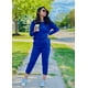 thumbnail image 4 of Conjunto Deportivo PRETTYGARDEN Mujer Azul Manga Larga Jogger M, 4 of 5