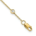 thumbnail image 2 of Auriga Fine Jewelry 14K Yellow Gold 2.5 mm Lab Grown Diamond 20 Station Necklace for Women 20", 2 of 4