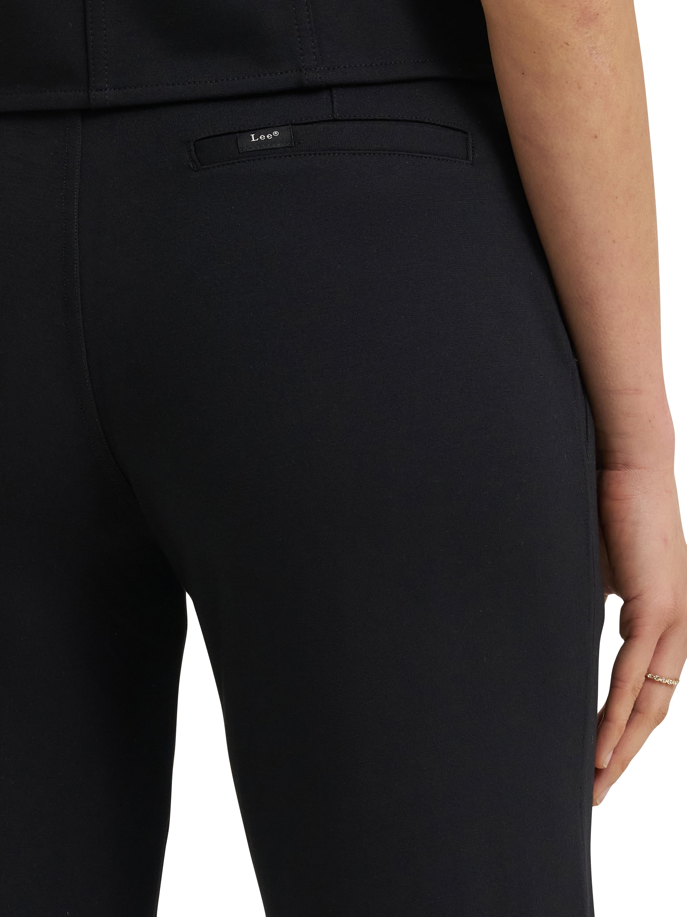 Lee Womens Comfort Waist Knit Bootcut Pant