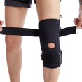 thumbnail image 2 of Rótula con soporte de resorte antideslizante con cordones para hombres y mujeres, para actividades al aire libre, montañismo, equitación, fitness, presión, cubierta para rótula deportiva, 2 of 4