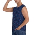 thumbnail image 3 of Kdxio Tennis Racket Men's Tank Top Muscle Workout Gym Shirts Casual Sleeveless Shirts-Medium, 3 of 7
