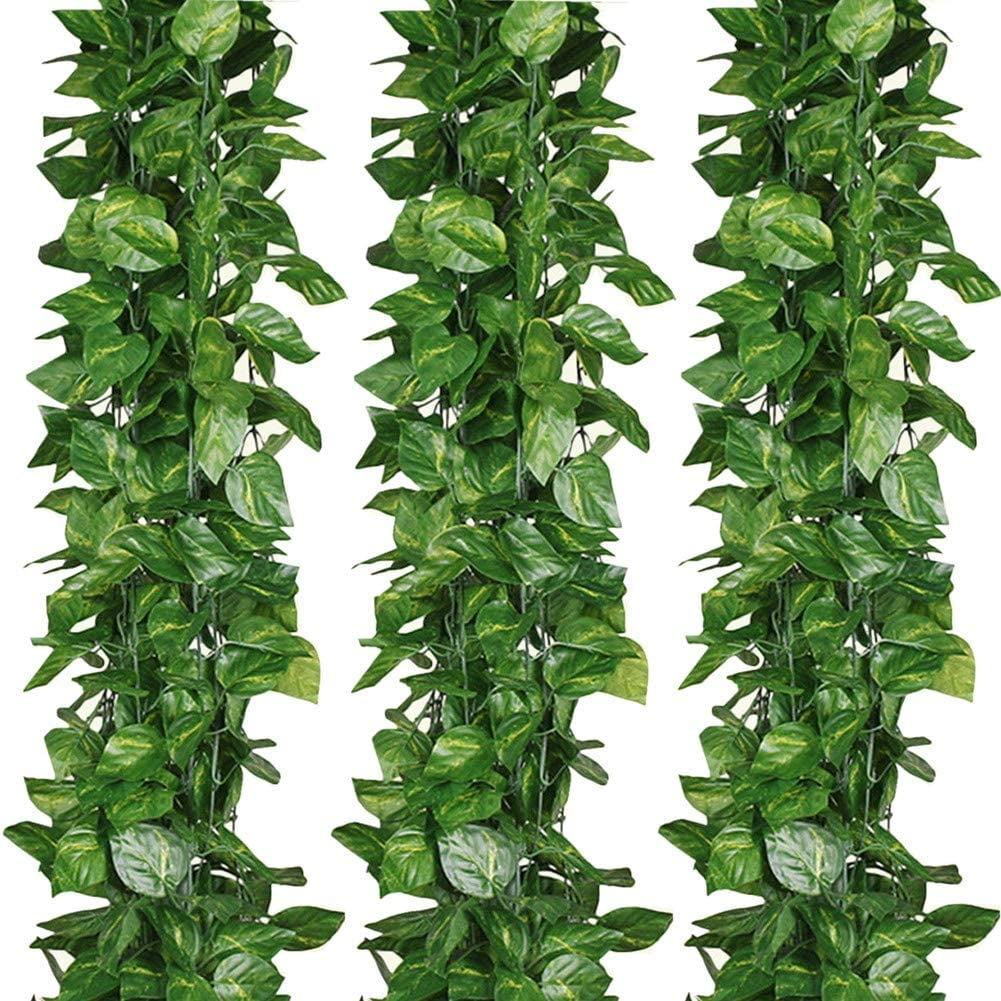 84 feet Artificial Vines Greenery Garland Fake Hanging Leaves Faux