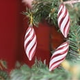 thumbnail image 6 of Zmeidao 6Pcs Christmas Lollipop Candy Cane Ornaments, Red and White Pastel Candy Cane Lollipop Plastic Pendant for Xmas Tree Decor New Year Home Party Supplies, 6 of 6