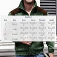 thumbnail image 2 of LEKWK Mens Cargo Jacket Stand Collar Zip up Coat Multi Pockets Workwear Top Heavyweight Durable Utility Shirt Outdoor Hiking Camping Fishing Gear, 2 of 6