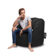 thumbnail image 1 of Sillón Puff Lounger Gamuza color Negro Puff MX Puff MX Gamuza Negro Lounger, 1 of 2