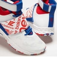 thumbnail image 6 of New Balance Men's Lindor 1 Baseball Turf Shoes White/Red Medium 14, 6 of 7