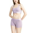 thumbnail image 3 of POSESHE Women's Boyshorts Panties Underwear, 3" Inseam,Purple-2X, 3 of 6