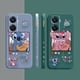 thumbnail image 5 of Case For VIVO Y55 Y52S Y53S Y66 Y55S Y73S 5G Y85 Y93 Y76 Y91 Colour Simple Liquid Silicone Capa Case Cartoon Lilo & Stitch Angel, 5 of 5