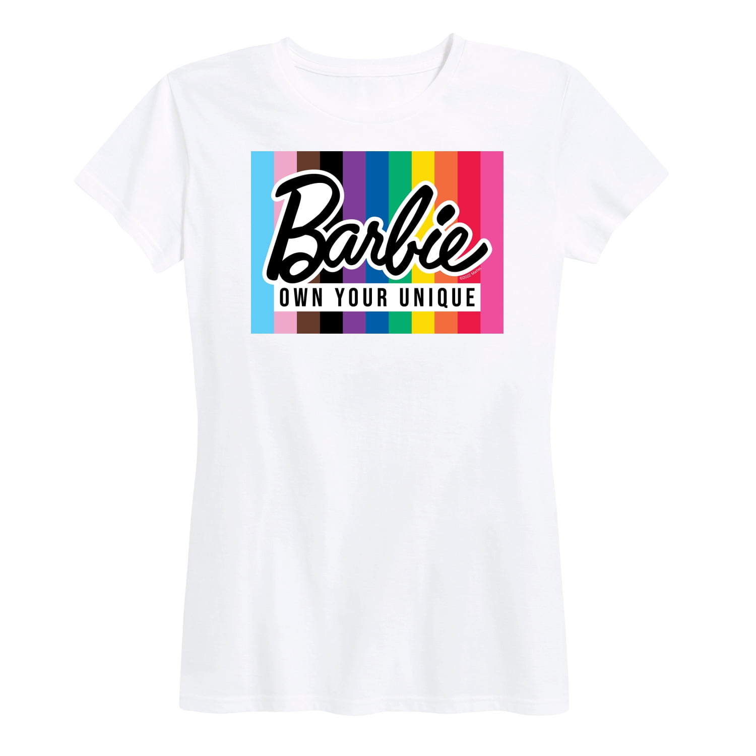 Barbie Pride - Your Unique - Women's Sleeve Graphic T-Shirt -