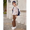 thumbnail image 4 of Arshiner Boys Pant Sets Long Sleeve Shirts and Pants Crewneck Sweatshirt for Fall Winter, 4 of 6