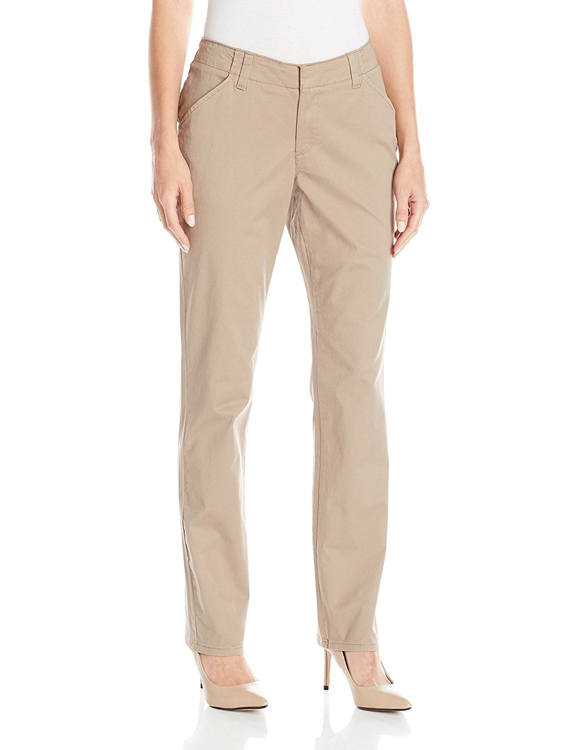 Lee Womens Essential Straight-Leg 