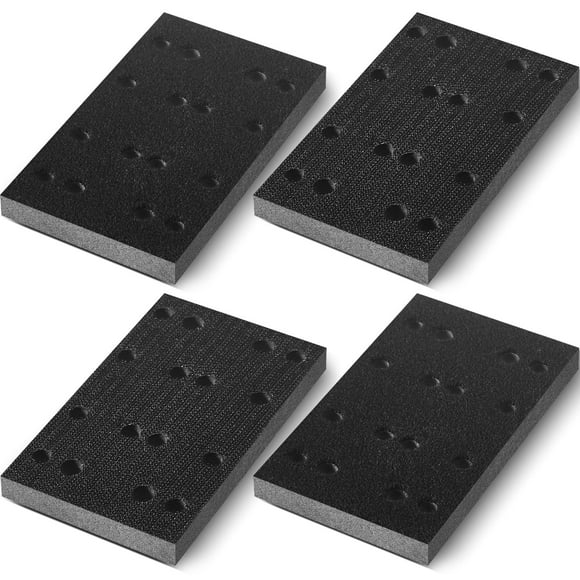 Almohadillas de lijado Dimsile Soft Black Foam 80 x 133 x 12 mm, 4 unidades