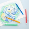 thumbnail image 5 of BAZIC 8 Color Twistable Crayons, Twist Up Propelling Crayon, 1-Pack, 5 of 7