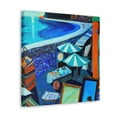 thumbnail image 5 of "Shops on Coastal Shores" - Canvas, 5 of 25