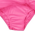 thumbnail image 6 of YONGHS Kids Girls Ballet Dance Leotard Flutter Sleeve A-line Dress Gymnastics Bodysuit 2-12 Rose 5-6, 6 of 6