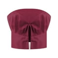 thumbnail image 3 of TOPTIE Chef Hat for Men & Women with Adjustable Elastic Band, Chef Cap for Kitchen Cooking Baking-Red, 3 of 7