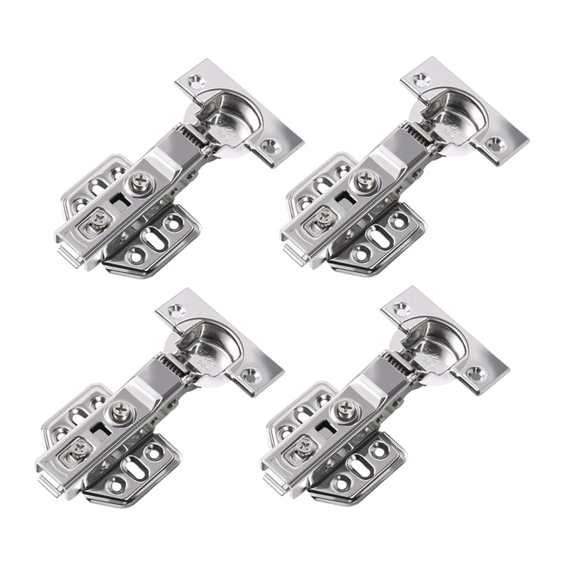 Hinges, Soft Closing Partial Overlay Door Hinge for Frameless