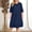 Dresses-110Navy, variant on Plus Size Dresses for Women Lace Chiffon Midi Dress Round Neck Layered Wedding Guest Cocktail Party Church Dress Elegant Evening Wear Navy XL