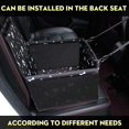 thumbnail image 3 of Bolsa transportadora para perros y gatos con asiento elevado, bolsa transportadora transpirable para mascotas, cinturón de seguridad para perros y gatos ER, 3 of 5