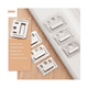 thumbnail image 5 of "300pz Grapas Industriales Para Lambrin Interior Decorativo Belug, Plateado ", 5 of 5
