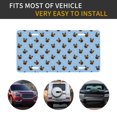thumbnail image 5 of Easygdp french Bulldog Face License Plate Car Front License Plate Car Decoration Car Accessories Front Tag Plate Standard Size, 5 of 8
