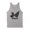 Grey, variant on What Christmas Cat Tank Top Unisex Large White