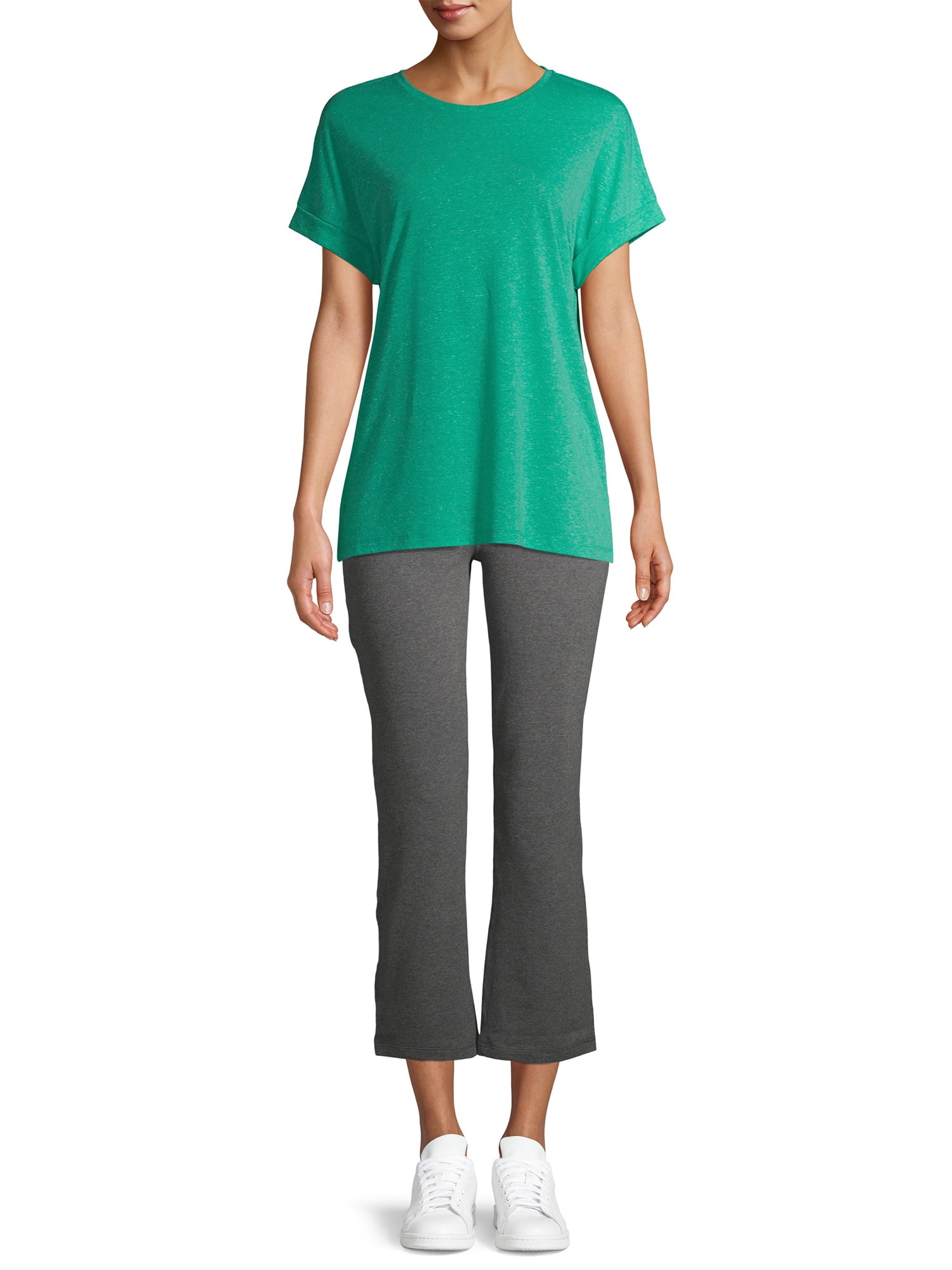 Athletic Works Women's Petite Straight Leg Pants