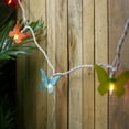 thumbnail image 2 of 10 Summer Butterfly Outdoor Patio String Lights - 7.25ft. White Wire, 2 of 4