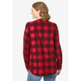 thumbnail image 5 of Woman Within Plus Size Flannel Tunic With Layered Look, 5 of 6