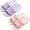 Pink+purple, variant on 2Pack Non-Slip Bathroom Slide Sandals for  Women - Quick Drying Striped EVA Slippers - Indoor Shower & Home Use Shoes