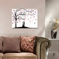 thumbnail image 2 of Fingerprint Guest Painting Wedding Party Fingerprint Tree Painting Signature Guest Book with Ink Pad Gift, 2 of 6