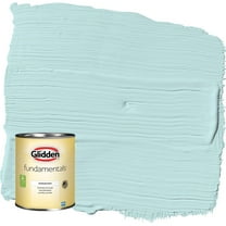 Glidden Fundamentals Aqua Whisper / Blue Eggshell Interior Paint, 1 Quart