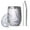 White-2, variant on Floral 12oz Stainless Steel Insulated Wine Tumbler with Lid and Straw – Double Wall Vacuum Mug for Hot & Cold Drinks, 304 Steel Interior, Sweat-Free Design,Thanksgiving,Christmas, Spring,Flower
