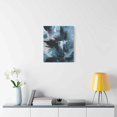 Wood Inner Frame Blue Abstract Painting Print Canvas 20x24,20x30,24x30, 24x32,24x36 ...