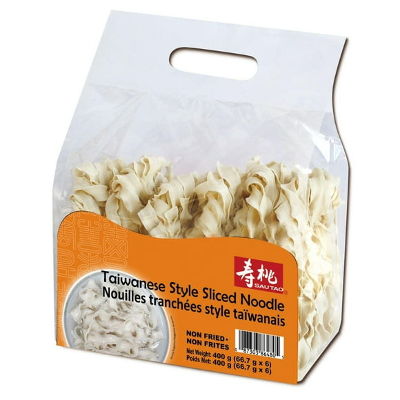 Taiwanese Style Sliced Noode, 400g (66.7g x 6)