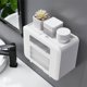 thumbnail image 4 of RKSTN tissue box Wall-Mounted Layer Tissue Box For Home Decor - Modern Sturdy Plastic Tissue Container - For Bathroom Kitchen And Office, 4 of 9