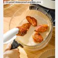 thumbnail image 6 of Jubor Air Fryer Disposable Paper Liners,Square Parchment Paper Non-Stick for Baking Cooking,100 Pcs, 6 of 7