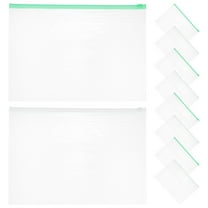 unbranded  20 Pcs Portable File Organizer Boxes Folder Clear Pocket Letter Size Office Baby