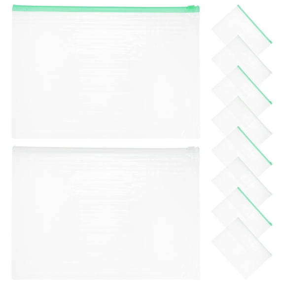 unbranded  20 Pcs Portable File Organizer Boxes Folder Clear Pocket Letter Size Office Baby