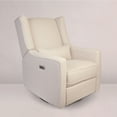 thumbnail image 1 of Contour Pedic Upholstered Glider, Power Recliner with USB Charging Port, 270° Swivel, Easy Assembly + Matching Lumbar Pillow, 1 of 6
