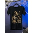 thumbnail image 3 of Comfort Colors 1717 Yes I Can Drive A Stick Witch Design Halloween T-Shirt 100% Cotton - Gift for Halloween, 3 of 4