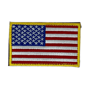 Tactical USA Flag Patch with Velcro Backing