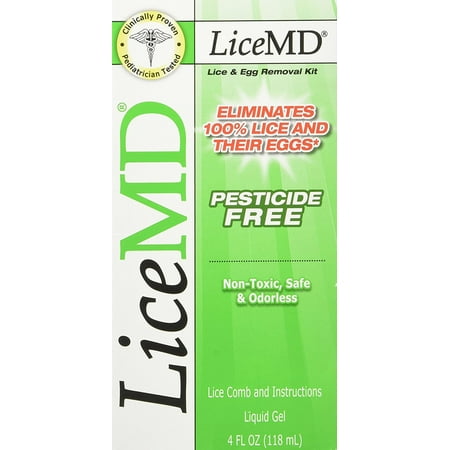 LiceMD Lice & Egg Treatment, 4-Ounce Bottle