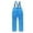 Blue, variant on WOYY Girls Snow Bib Pants Solid Color Ski Pants Winter Warm Unisex Overalls