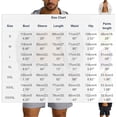 thumbnail image 3 of Avrnliq Mens 2 Pieces Outfits Casual Full Zip Hoodie Jacket and Shorts Set Sun Protection Athletic Jogging Hiking Fishing Spring Summer Tracksuit,Size 4XL, 3 of 9