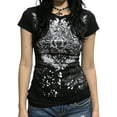 thumbnail image 2 of adaychics Grunge Shirts Women Gothic Women Casual Vintage Crewneck Short Sleeve T Shirts Trendy Clothes Daily Wear, 2 of 7