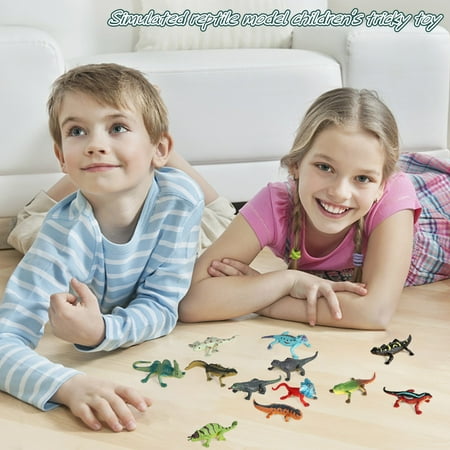 

Paiwinds 12 Sets Of Colorful Simulation Poultry And Small Animals Suit Model Ornaments